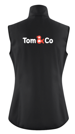 Tomandco Bodywarmer Lady achterkant